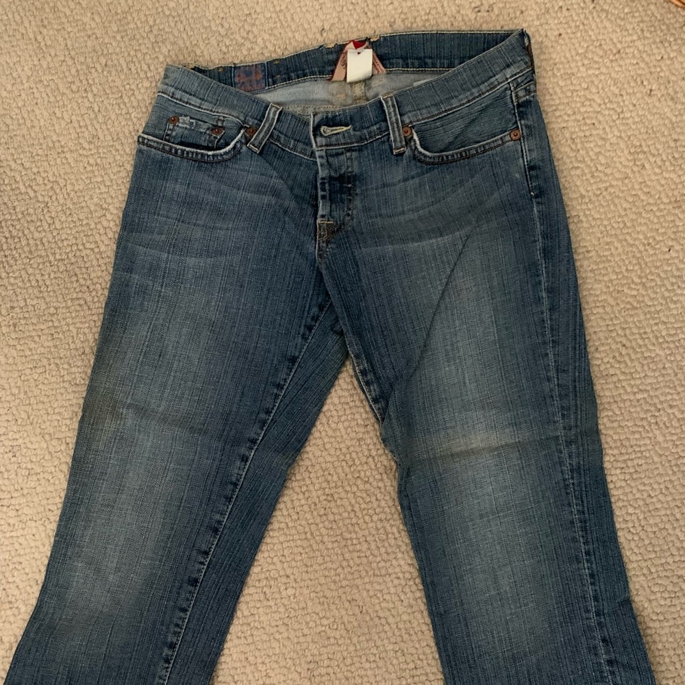 Lucky Brand Jeans Sweet Dreamer Crop Size 6